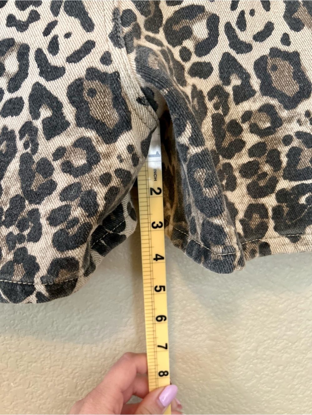 Anthropologie MABLE Leopard Print Romper Beige/Black M Oversized Animal Cheetah - Picture 9 of 11